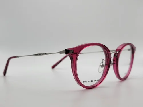 Marc Jacobs Marc 623/G P05 Burgundy Round Full Rim Eyeglass Frames 49-20-145