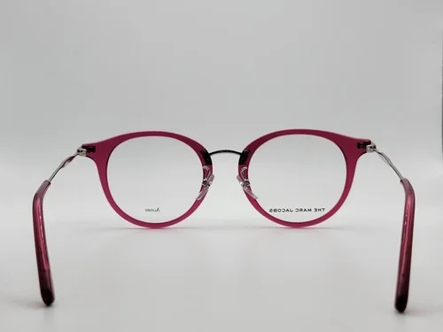 Marc Jacobs Marc 623/G P05 Burgundy Round Full Rim Eyeglass Frames 49-20-145 4