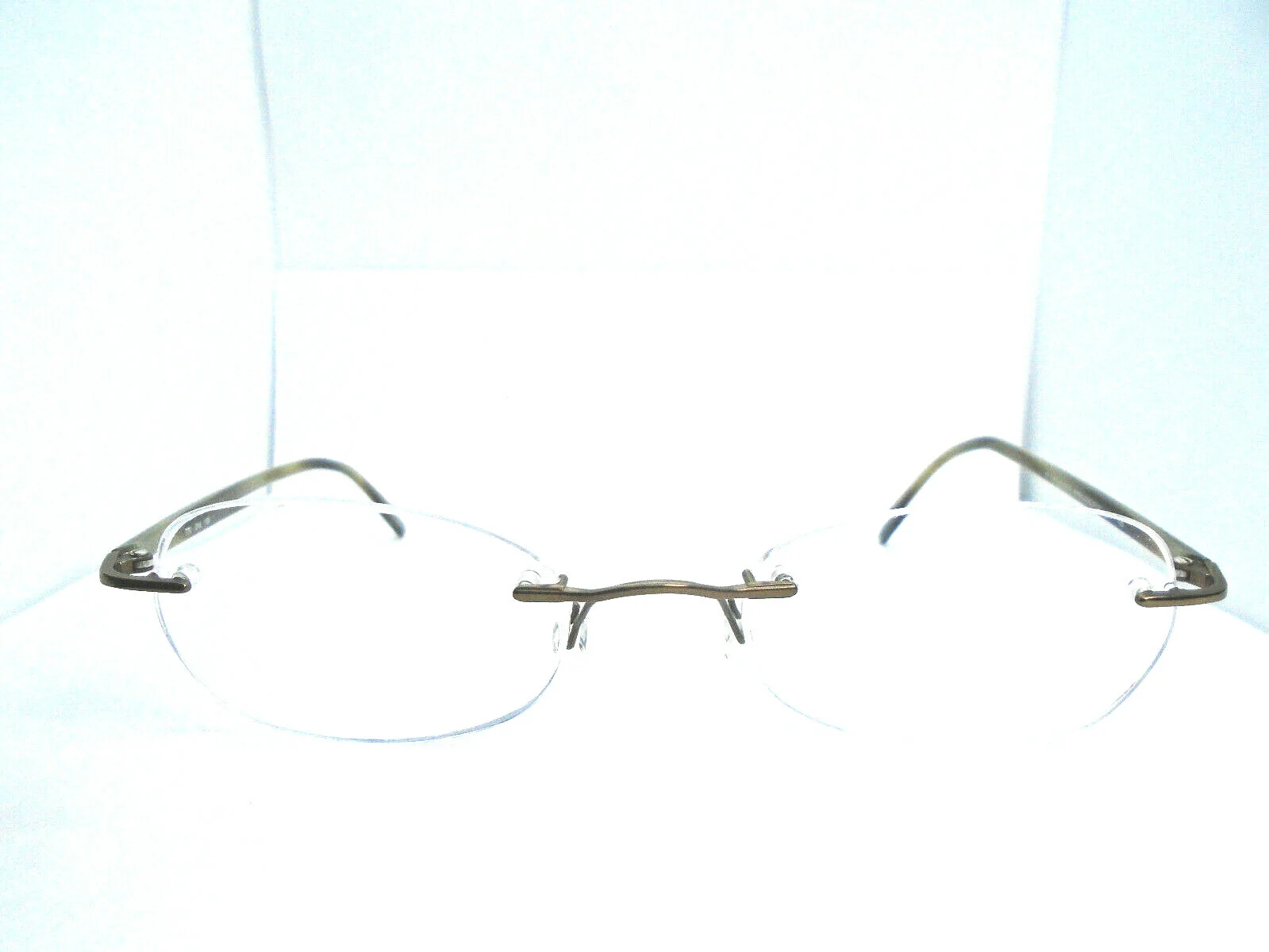 Marchon Airlock 2 770 014 Tortoise 49-18-135 Womens Rimless Eyeglasses Frames 2