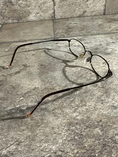 Marchon Disney D89 Kids Metal Shiny Brown Eyeglasses Frames 46-17-125 4