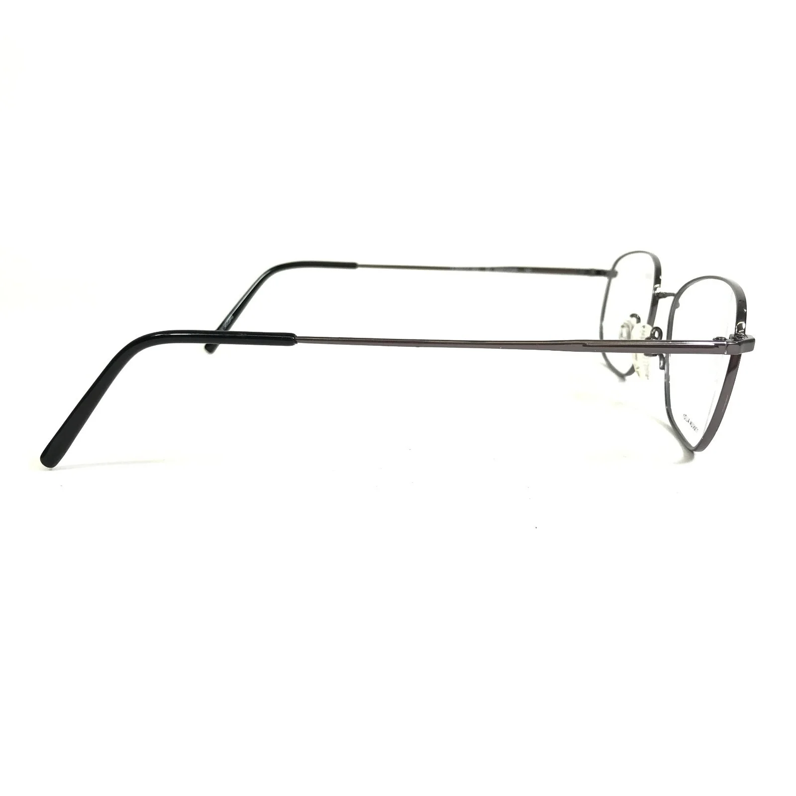 Marchon Eyeglasses Frames FLEXON 600 GUNMETAL Grey Rectangular 54-18-145 3