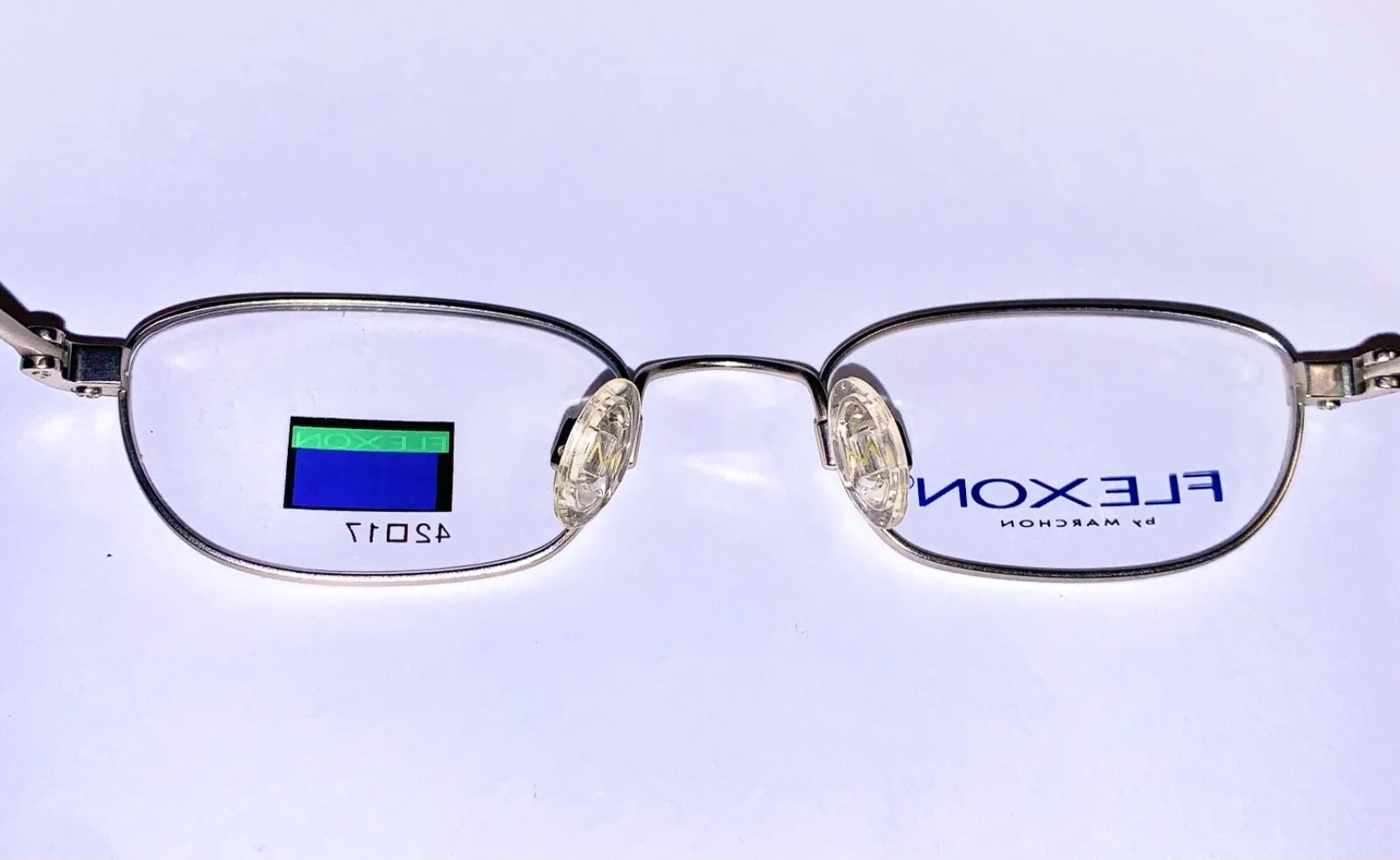 Marchon Flexon kids 91cc memory titanium eyeglass frames w/comfort cable temples 3