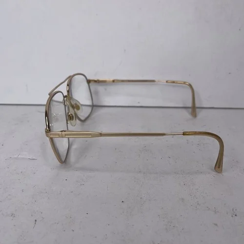 Marchon Jonathan Gold Aviator 145 GEP 60 16 *Frames Only Read Italy Eyeglasses 3