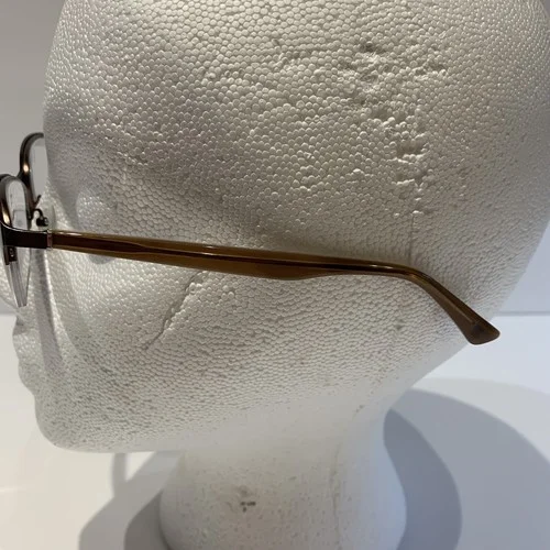 Marchon M-4008 210 Womens Eyeglass Frames 53[]17 135 Semi Rimless Dark Brown 3