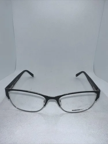 Marchon NYC 53/15 135 Black Women Eyeglass Frames T85