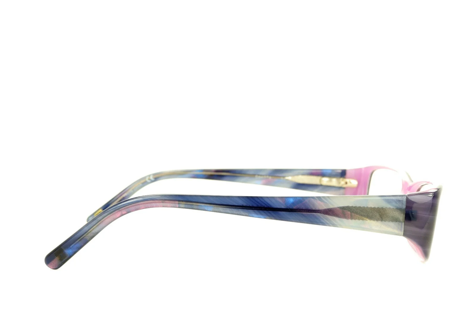 MARCHON NYC DAKOTA 515 Purple multi-color 52-16-135 Eyeglass Frames Flex L56B 4
