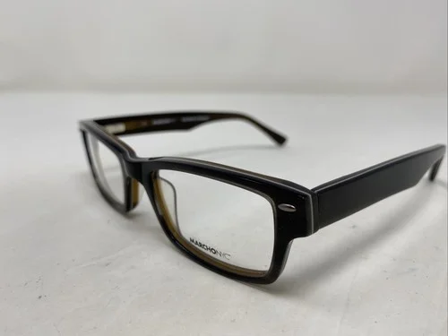 Marchon NYC Downtown NOHO 035 46–18-130 Brown Full Rim Eyeglasses Frame GQ50 2