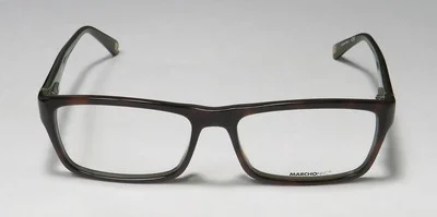 MARCHON NYC DOWNTOWN PACE 214 TORTOISE/ KHAKI CLASSIC SHAPE DESIGNER EYEGLASSES 3