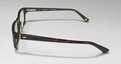 MARCHON NYC DOWNTOWN PACE 214 TORTOISE/ KHAKI CLASSIC SHAPE DESIGNER EYEGLASSES 4