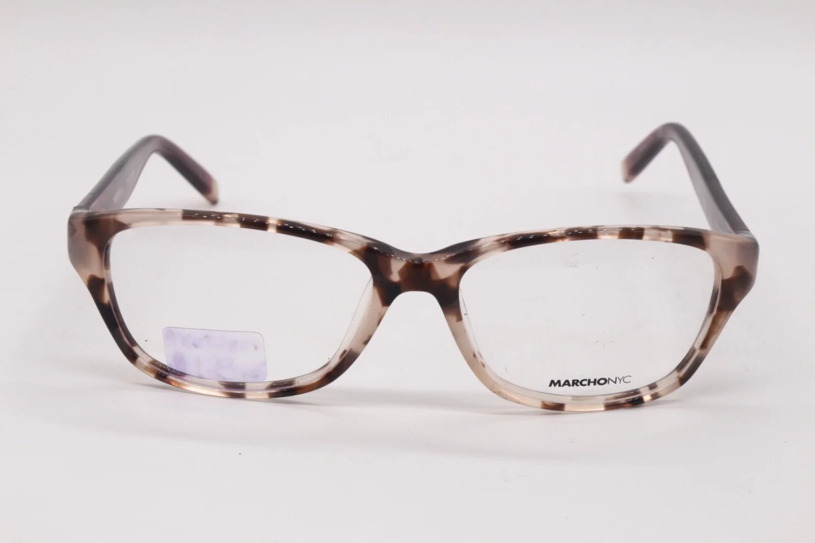 MARCHON NYC DOWNTOWN SPRING 674 HAVANA DESIGNER AUTHENTIC FRAME EYEGLASSES 51-15 2