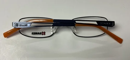 Marchon NYC Jr. Kids X Games Flexon Eye Glasses Frames Board 412 - 46 17 135 2