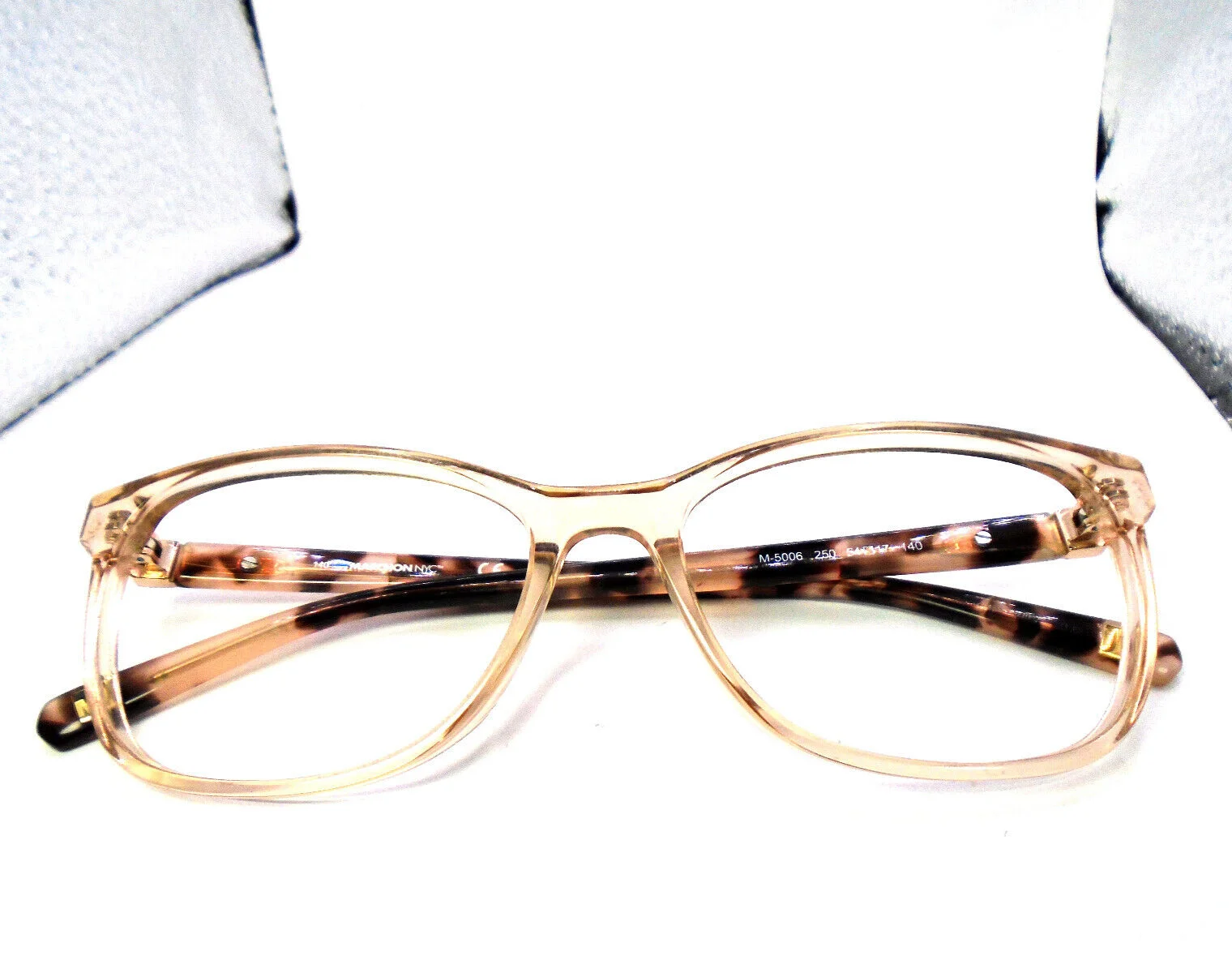 Marchon NYC M-5006 250 Peach 54-17-140 Womens Eyeglasses Frames
