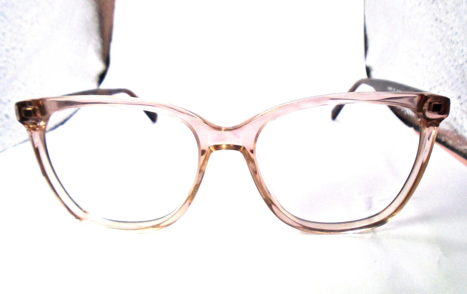 Marchon NYC M-5504 601 Blush/Tortoise 53-16-135 Womens Cateye Eyeglasses Frames