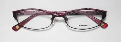 MARCHON NYC UPTOWN CARRIAGE 601 DESIGNER PERFECT FOR OFFICE / SCHOOL EYEGLASSES 2