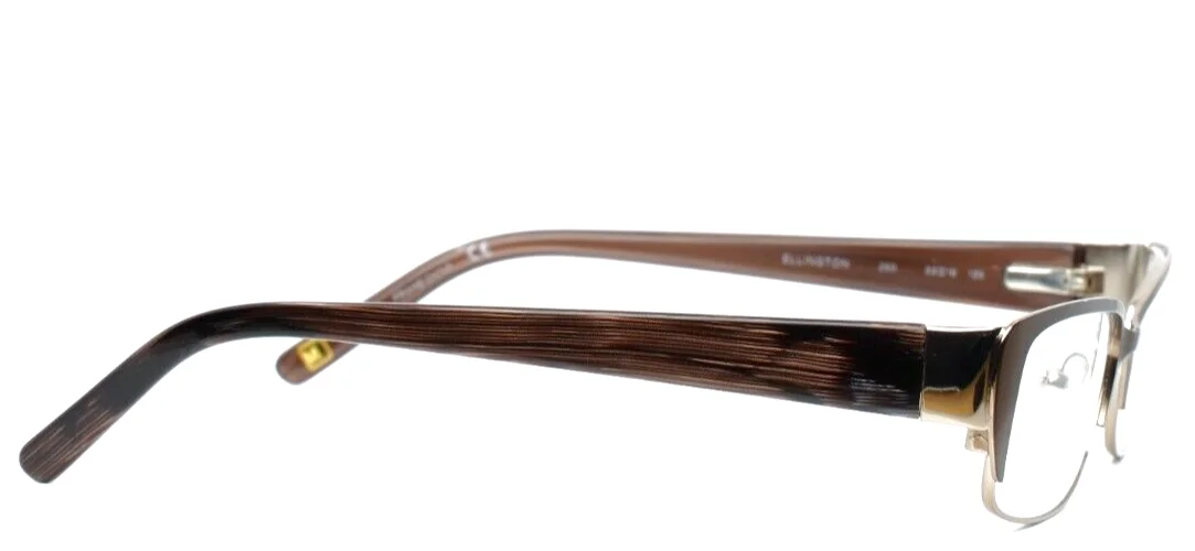 MARCHON NYC West Side Ellington 250 Brown Womens Rectangle Eyeglasses 53-16-135 4