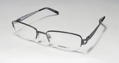 MARCHON NYC WEST SIDE M166 HALF RIM SHAPE LIGHTWEIGHT STYLE DESIGNER EYEGLASSES