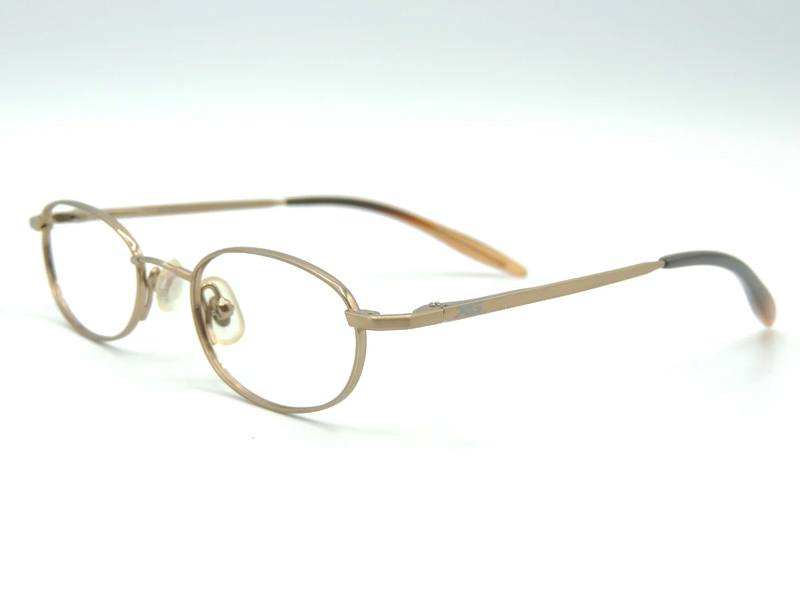 Marchon X Games Freestyle Oval Brown Kids Eyeglass Frames 44 18 125 3