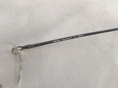 Marcolin MA7246 135mm Eyeglasses Glasses Rimless Frameless Frames 753 52•17 2