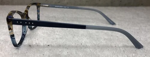 Marie Claire Designer Eyeglass Frames MC6209 Blue Amber 52-15-140 3