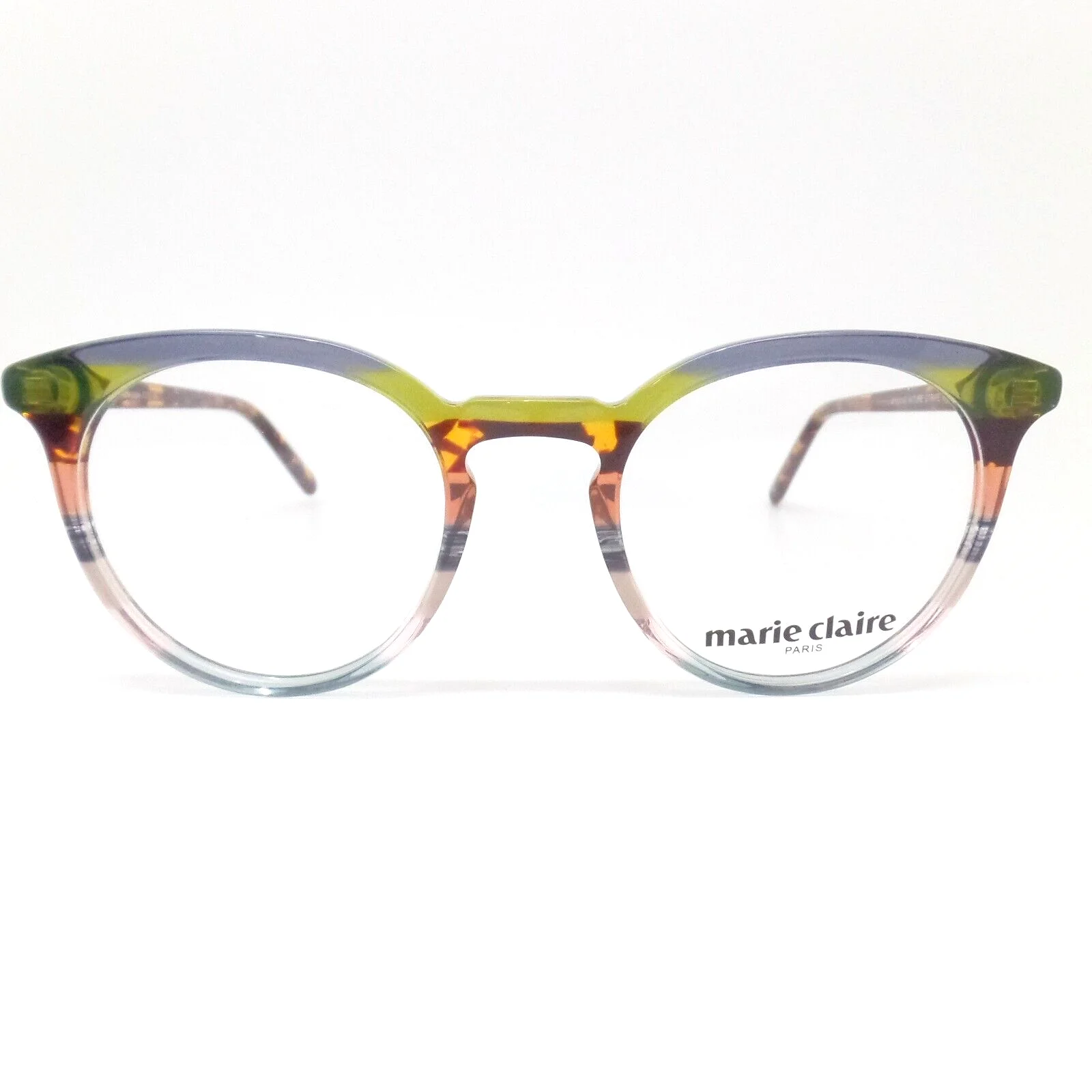 Marie Claire MC 6272 Nature Stripe 48mm New Eyeglass Frame Authentic 2