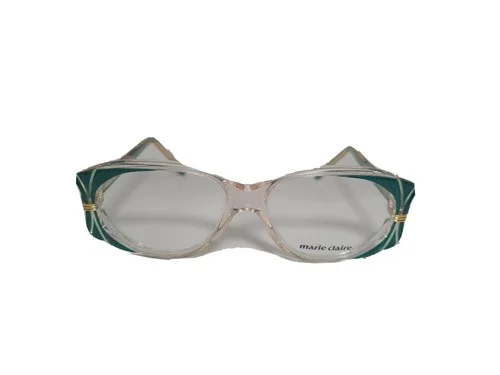 MARIE CLAIRE MOD.767 Eyeglasses Frame 52-13-140 723 GREEN/CLEAR PARIS RETAIL$150