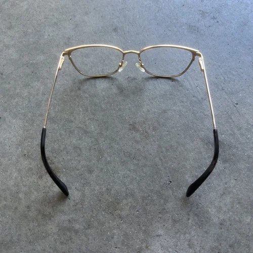 Marilyn Monroe Eyeglasses Frames Only Gold Blue Metal MMO 169414 51 16 145 3