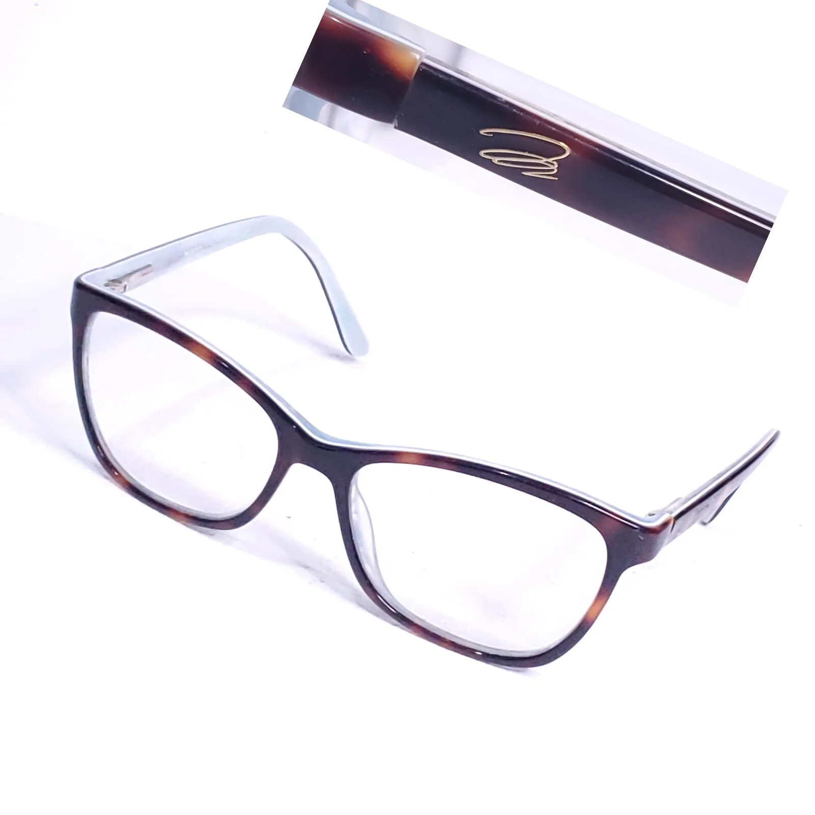 MARILYN MONROE EYEGLASSES TORTOISE MMO 171 206 54-16-135 EXCELLENT !