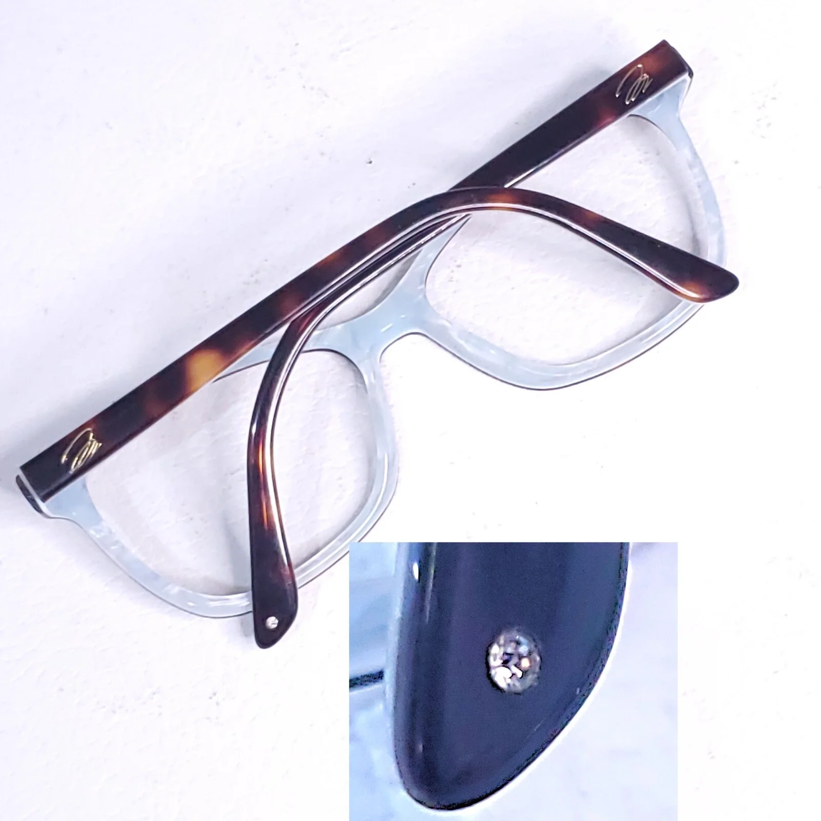 MARILYN MONROE EYEGLASSES TORTOISE MMO 171 206 54-16-135 EXCELLENT ! 2