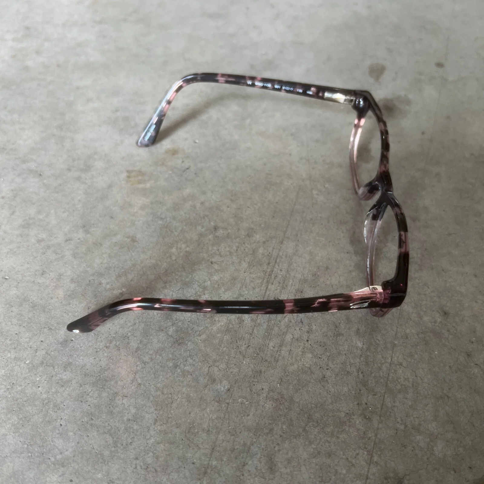 Marilyn Monroe Glasses Frames Womens MMO 113E 601 Brown Pink Tortoise Eyeglasses 4