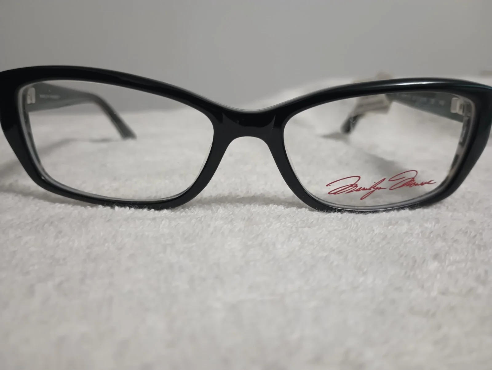 MARILYN MONROE MM0 102 001 BLACK 53-16-135 NEW WITH TAGS OPTICAL FRAME #309