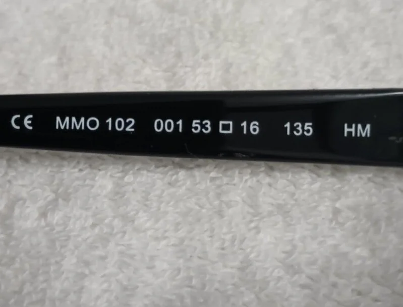 MARILYN MONROE MM0 102 001 BLACK 53-16-135 NEW WITH TAGS OPTICAL FRAME #309 4