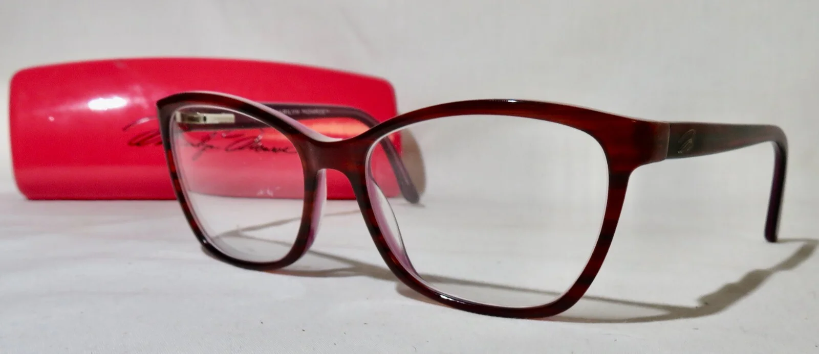 Marilyn Monroe MMO 171 Eyeglass frame 54-16-135 Brown plastic eyewear glasses