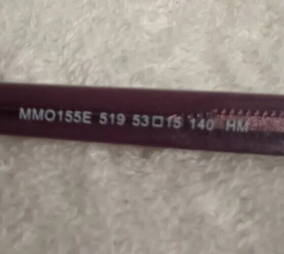 MARILYN MONROE MMO155E 519 LILAC 53-15-140 NEW WITH TAGS OPTICAL FRAME #559 4
