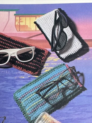 Marshall Cavendish Eyeglass Cases Crochet Pattern 2