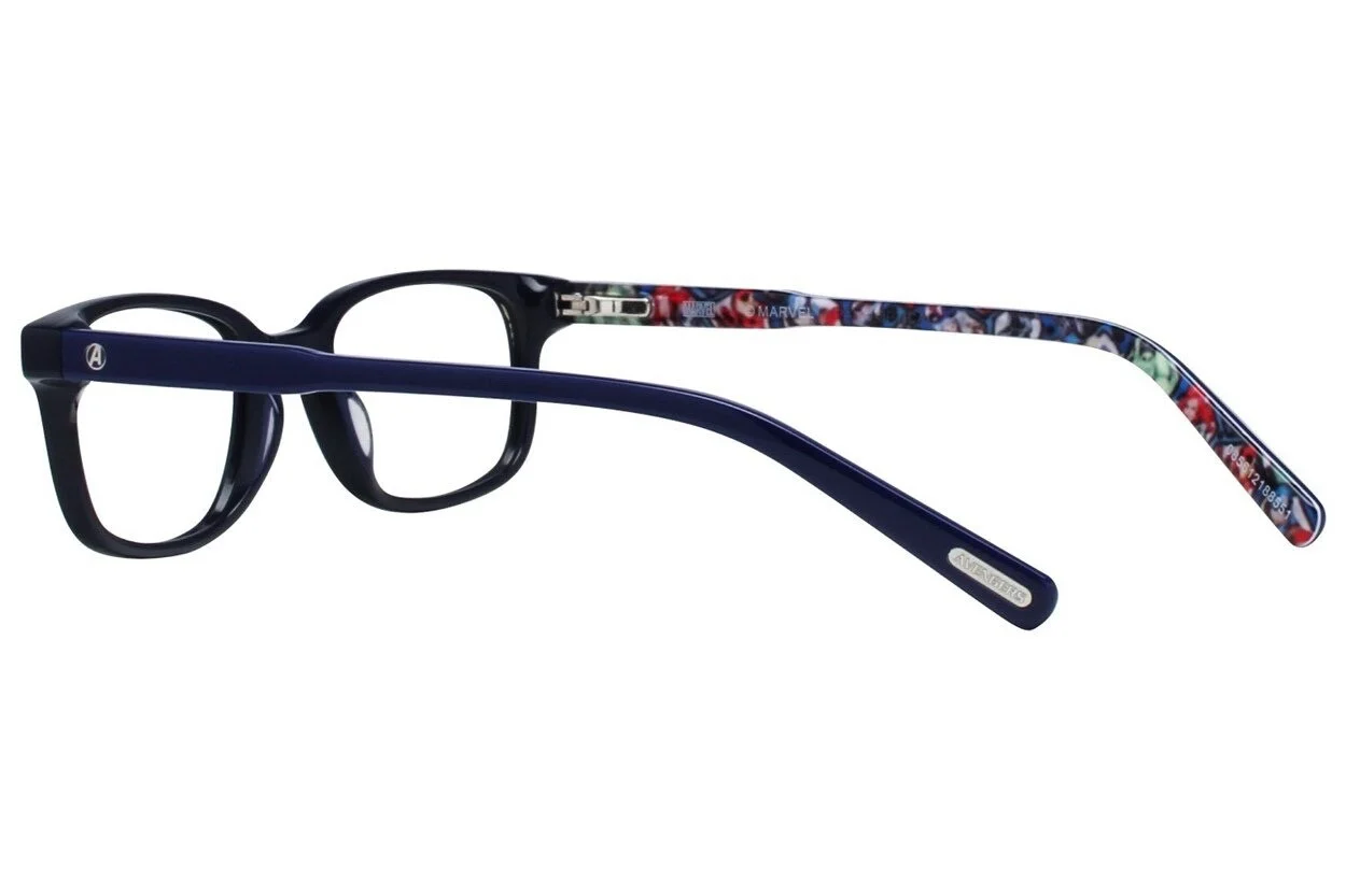 Marvel Avengers Kids Glasses with Glow in the dark logo Case 3