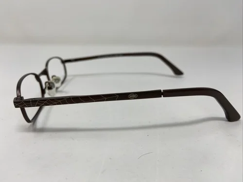 MARVEL EYEGLASSES FRAME 5410 SPIDER-MAN 45-18-130 BROWN FULL RIM DC36 3