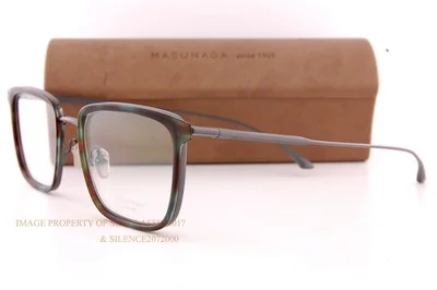 Masunaga Empire I #45 Blue Demi Eyeglasses Handmade in Japan NEW 3
