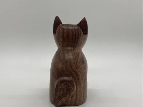 Matr Boomie Wooden Animal Cat Eyeglass Glasses Holder Stand 3
