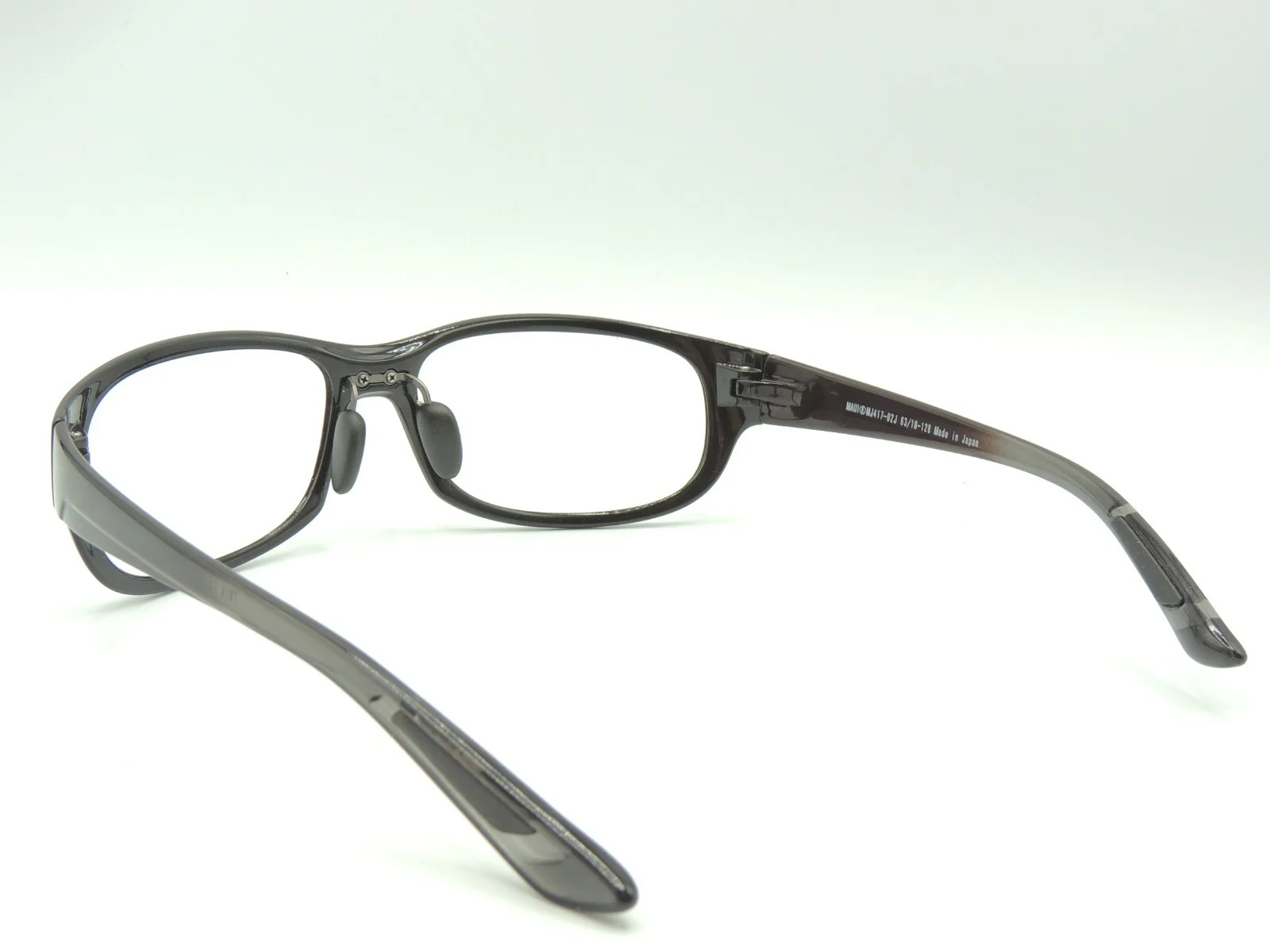 Maui Jim 417 Twin Falls Black Fade Sunglass Eyeglass Frames 63 18 120 4