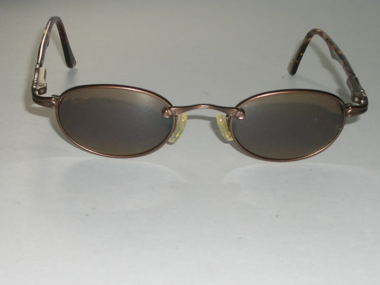 MAUI JIM MJ-143-01 SLEEK OVAL FLEX HINGES PRESCRIPTION Rx EYEGLASSES FRAMES ONLY 2