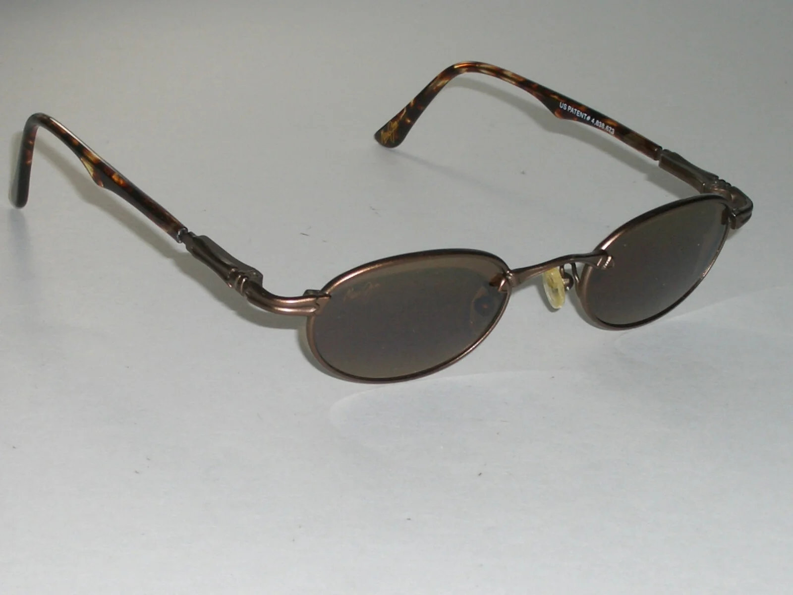MAUI JIM MJ-143-01 SLEEK OVAL FLEX HINGES PRESCRIPTION Rx EYEGLASSES FRAMES ONLY 3