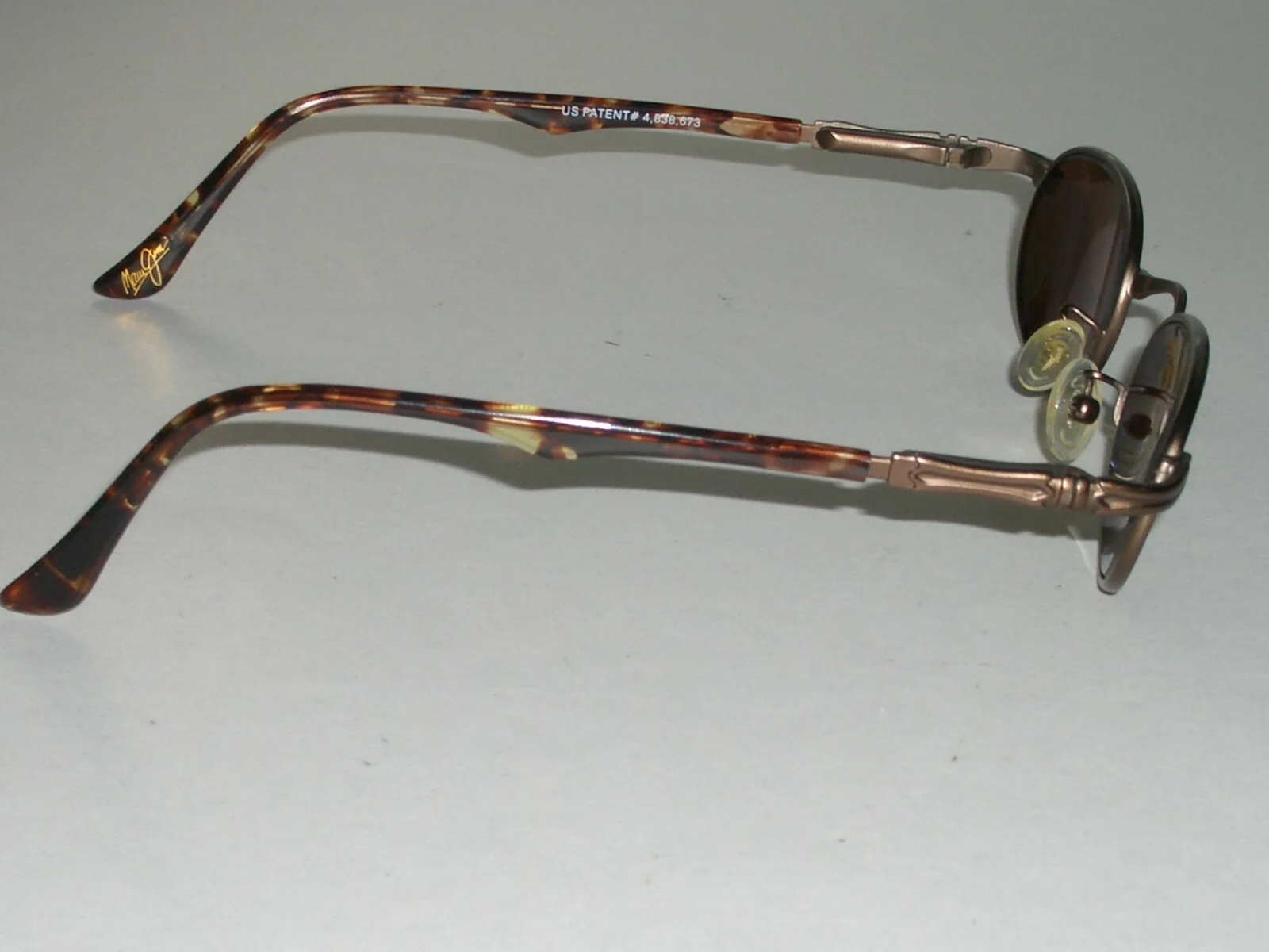 MAUI JIM MJ-143-01 SLEEK OVAL FLEX HINGES PRESCRIPTION Rx EYEGLASSES FRAMES ONLY 4