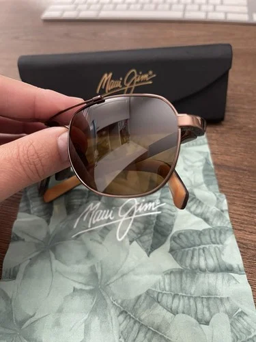 Maui Jim MJ-327-23 Guardrails Sunglasses/Eyeglasses Frame Only 58-17-130MM Japan 3