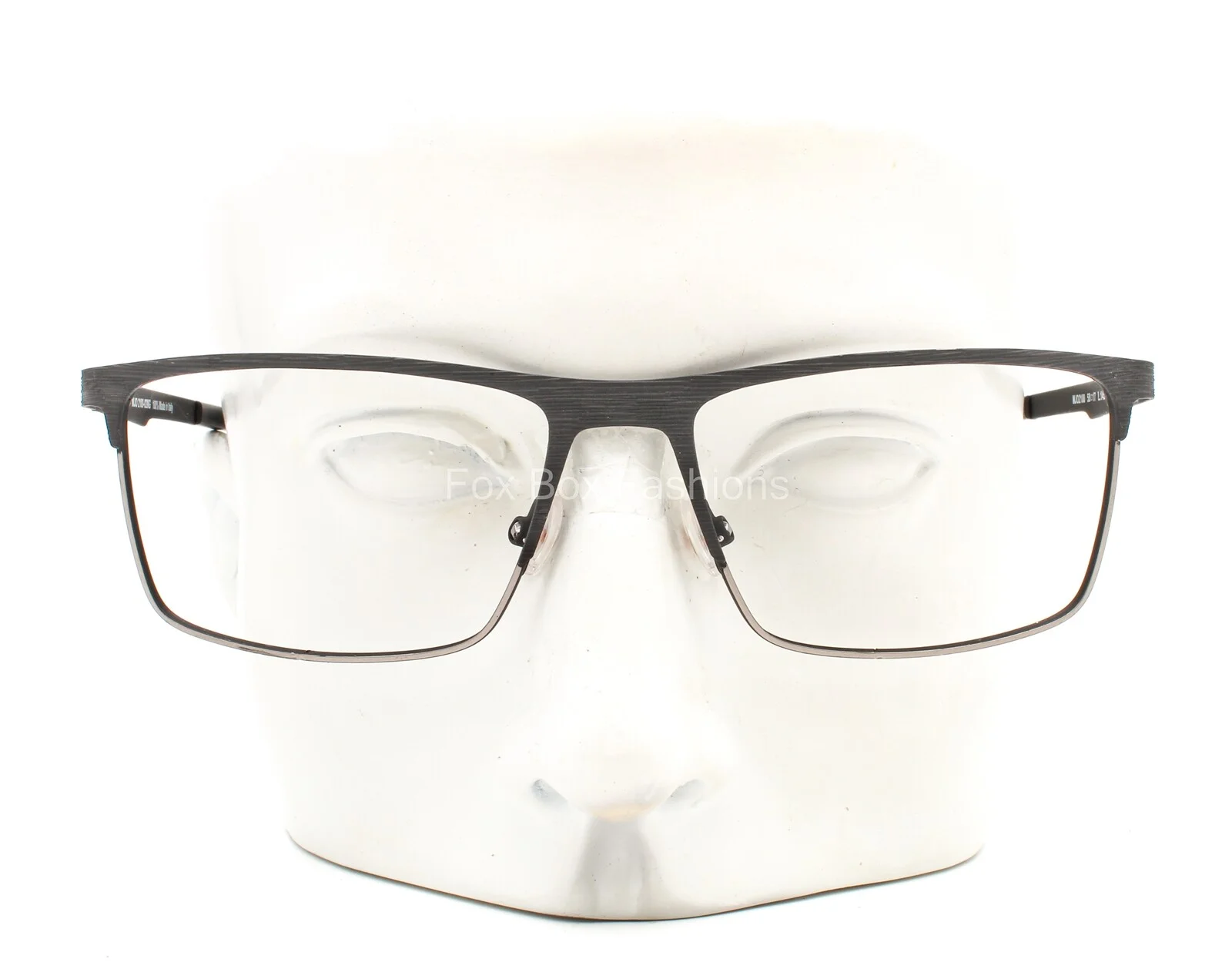 Maui Jim MJO 2100-02MG Eyeglasses Glasses Black Texture 58-17-145 (Large)