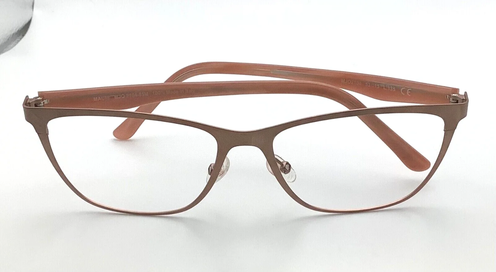 Maui Jim MJO 2104-85M Eyeglasses Glasses Matte Pink Pearl 53-15-135