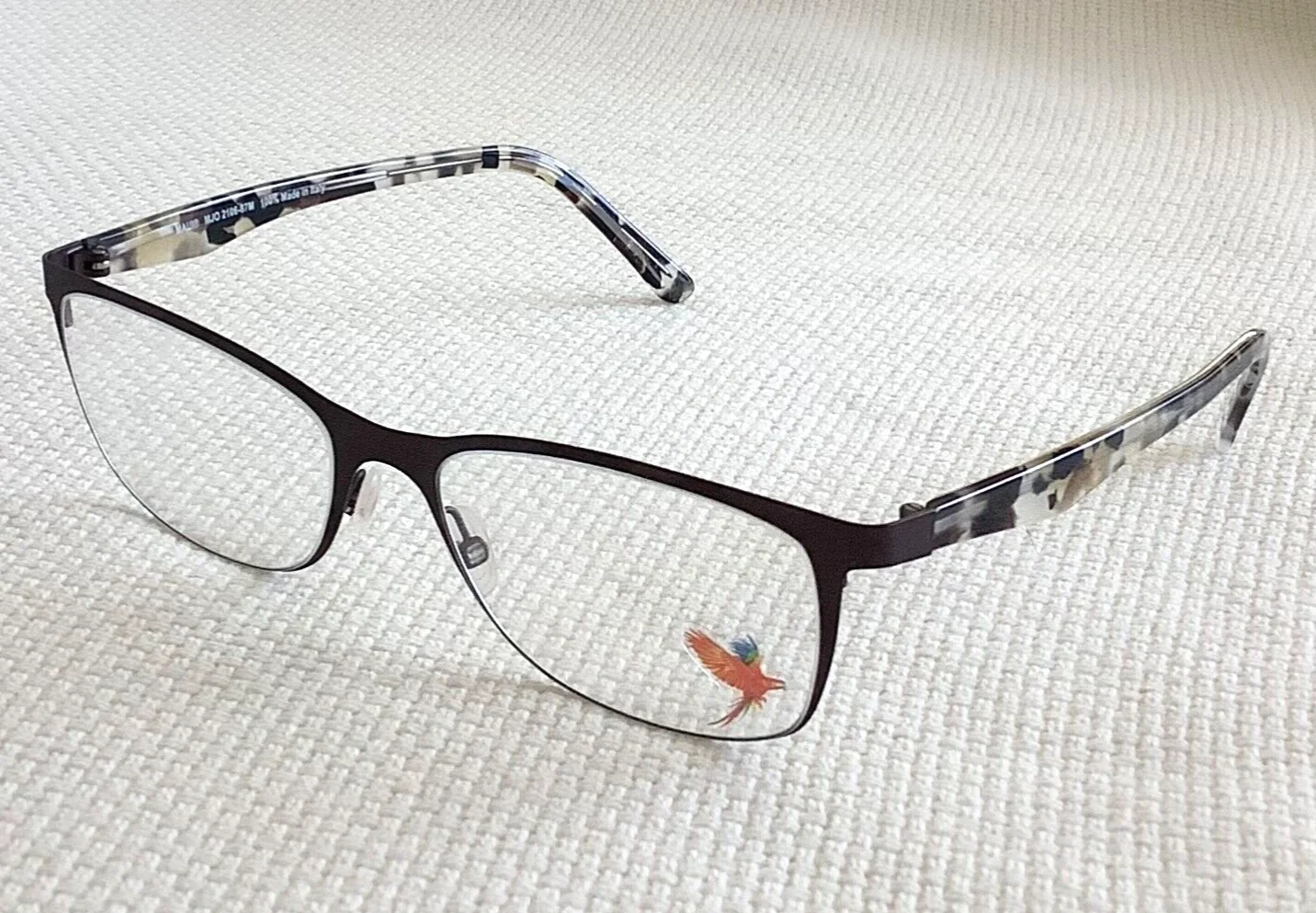 Maui Jim MJO 2106-87M Eyeglasses Glasses Matte Brown / Gray Tortoise 52-17-135 2