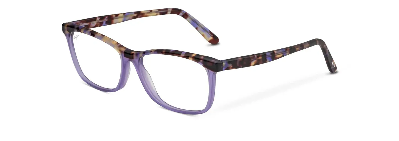 Maui Jim MJO 2110-50A Eyeglasses Glasses Matte Purple / Brown Tortoise 52-15-135