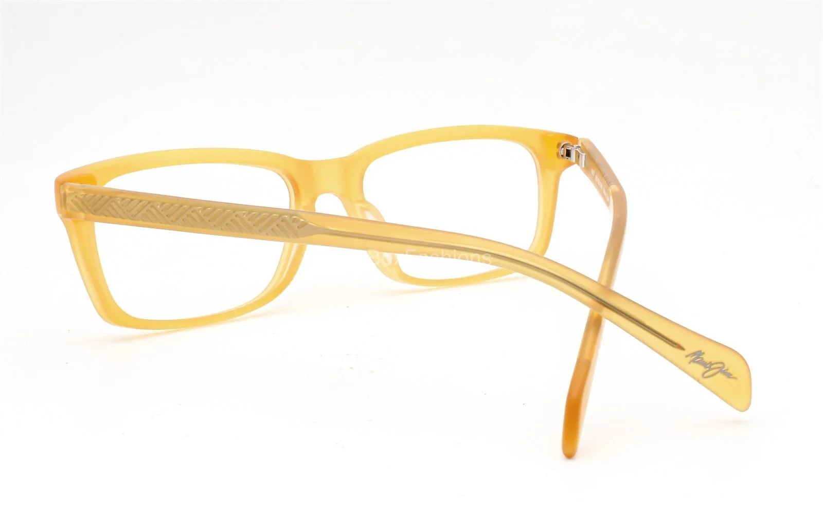 Maui Jim MJO 2205-79WV Eyeglasses Glasses Matte Translucent Amber 52-17-140 4