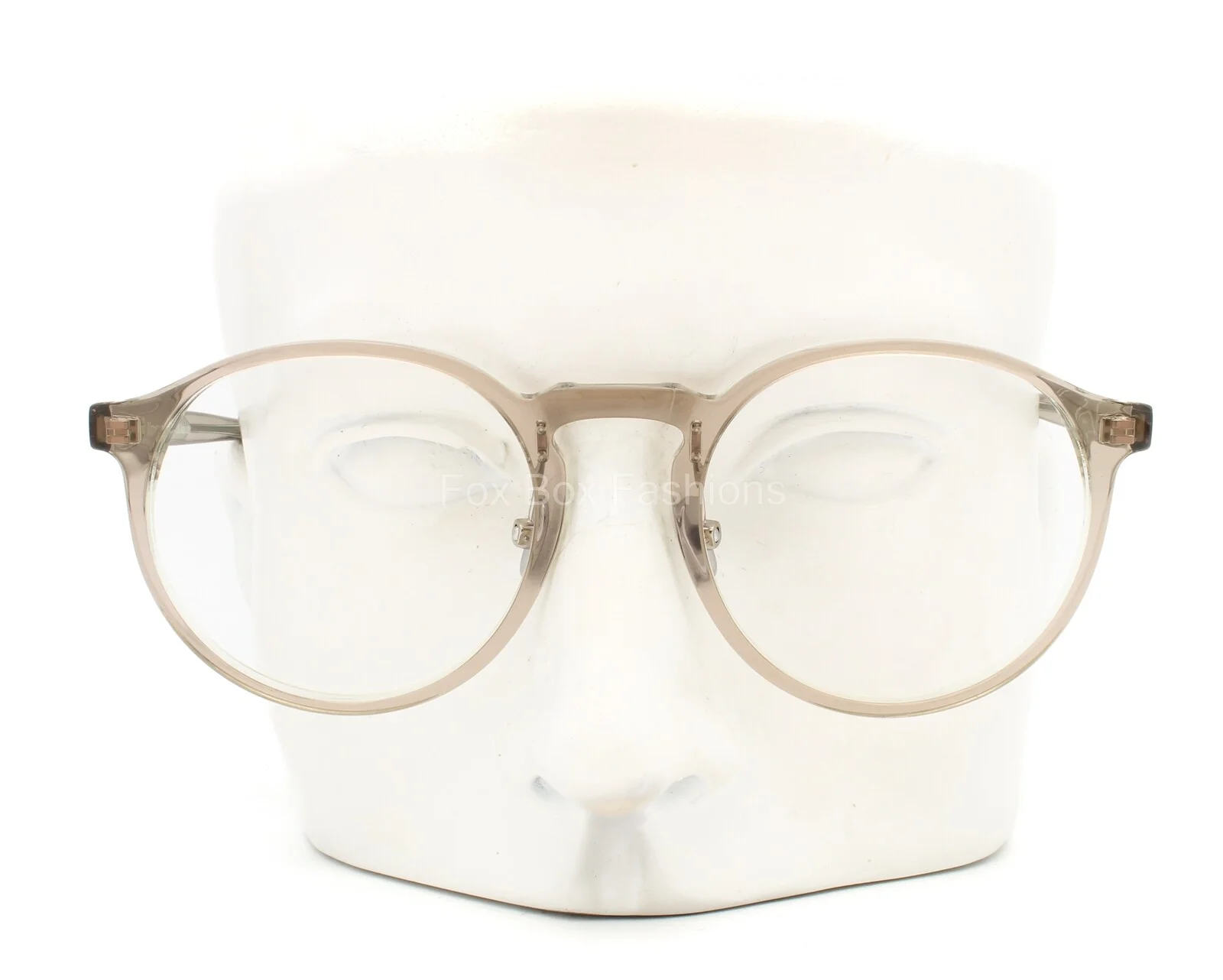 Maui Jim MJO 2220-11 Eyeglasses Glasses Transparent Clear Taupe Brown 51-21-145 3
