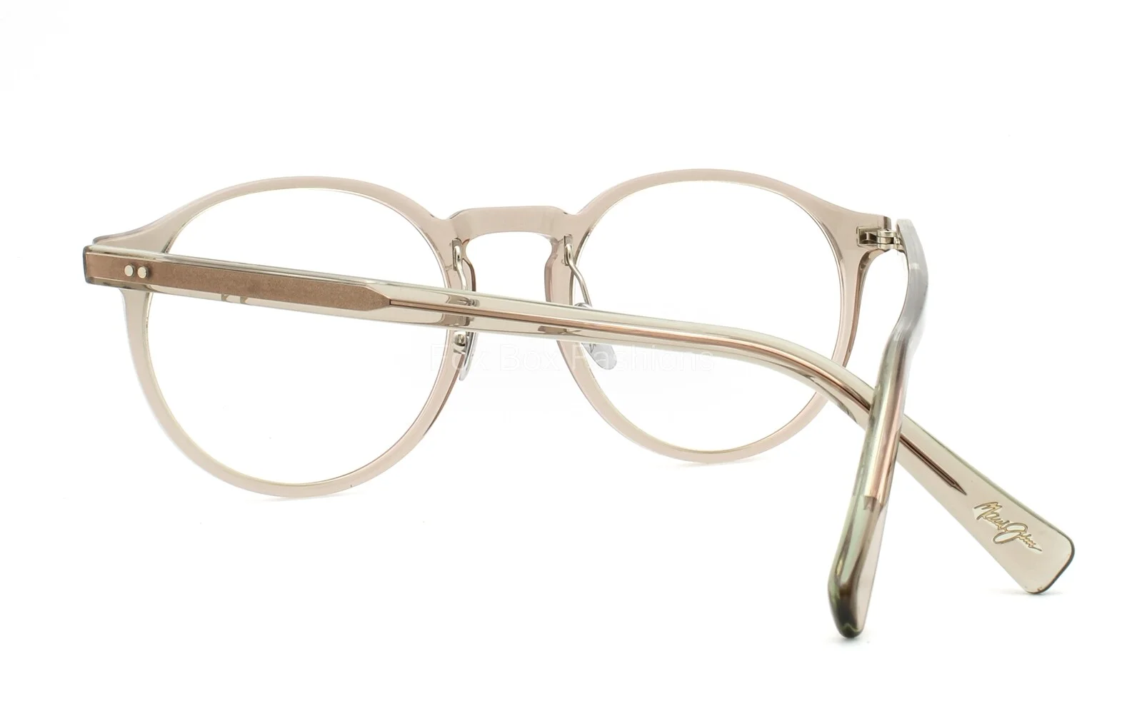 Maui Jim MJO 2220-11 Eyeglasses Glasses Transparent Clear Taupe Brown 51-21-145 4